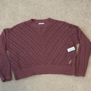 Woman’s Old Navy Crop Sweater